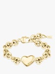 BOSS Honey Love Heart Chain Bracelet, Gold