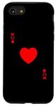 iPhone SE (2020) / 7 / 8 Queen Of Hearts Matching Couple Saint Valentine's Day Case