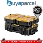 Dewalt Tough System 2.0 DS166 Stackable Toolbox Case 2x 1/2 Width Deep Organiser