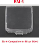 Nikon BM-6 LCD Monitor Protective Cover for Nikon D200 Digital Camera DSLR BM6