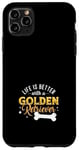 Coque pour iPhone 11 Pro Max Golden Retriever Chien Race Golden Retriever