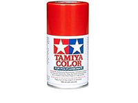 TAMIYA 86060 PS-60 Peinture en spray pour modélisme en plastique, modélisme et accessoires de bricolage Rouge clair 100 ml