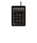 Cherry Keypad G84-4700 - Keypad - USB - 21 keys - black - German