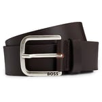 BOSS Janni_Sz40 Ceinture, Dark Brown, 85 Men