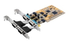 Exsys Ex-42034Is, Pci, Serial, Rs-485, Rs-422, Rs-232, Orange, 16 B, 8, 7