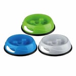 Trixie Slow Feed No Gulp Dog/cat Bowl Various Colour & Sizes