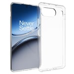 För OnePlus Nord 4 Fodral TPU Reptålig Genomskinlig skal