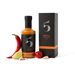 Chilli No.5 | Perfect Piri Piri, Gourmet Chilli Hot Sauce, Vegan, Gluten Free, No Artificial Colours or Flavourings 200 Milliliters Bottle