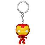 Funko Pop! Keychain: Marvel NC - Iron Man - Marvel Comics Novelty Keyring - Collectable Mini Figure - Stocking Filler - Gift Idea - Official Merchandise - Comic Books Fans - Backpack Decor