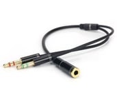 Câble Adaptateur Mini Jack 3.5mm Casque Microphone,JL830