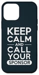 iPhone 12 mini AA Recovery Keep Calm And Call Your Sponsor Case