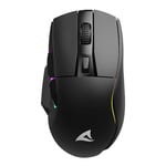 Sharkoon Skiller SGM50W Souris de Jeu Optique sans Fil, RVB, Bouton PBT Noir