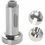 Douchette Robinet Mitigeur Evier Cuisine Press Down Pro Tête 2 Fonctions Jets Mitigeur Cuisine Douchette Universelle Accessoire Robinetterie（Argent）