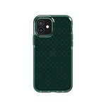 tech21 Evo Check for Apple iPhone 12 and 12 Pro 5G - Germ Fighting Antimicrobial Phone Case with 3.6 Meter Drop Protection,Midnight Green