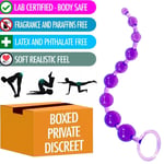 Anal Beads Butt Plug Anal Sex Toy For Men Women Soft Jelly Flexible