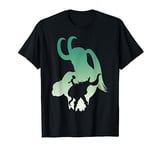 Marvel Loki and Thor Silhouette Brothers T-Shirt