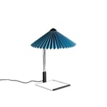 HAY Matin 300 bordslampa placid blue/mirror