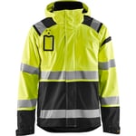 SKALJAKKE HIGH-VIS GUL/SORT L