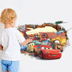 autocollant mural disney voiture pixar foudre mcqueen mater pépinière chambre d'enfant sticker mural décor