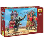 WAR ELEPHANTS SOLDATINI KIT 1:72 Zvezda Kit Figure Militari Die Cast Modellino