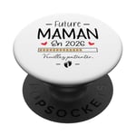 Future Maman en 2026 - Humour Grossesse Femme Enceinte PopSockets PopGrip Adhésif