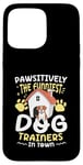 Coque pour iPhone 15 Pro Max Pawsitively Les dresseurs de chien les plus drôles de la ville