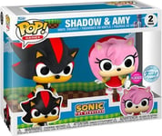 Funko Pop! Sonic the Hedgehog figuurit (Shadow & Amy)