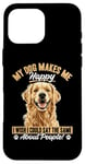 iPhone 16 Pro Max Golden Retriever Dog Breed Fur real, I’m the paw-fect Case