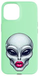 iPhone 15 Alien with Full Beautiful Lips Case