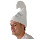 Pixi Shaped Velvet Hat - White