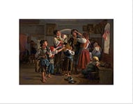 Wee Blue Coo Ferdinand Georg Waldmuller The Conscripts Farewell Wall Art Print