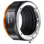 KF Concept Lens Adapter for PK K Mount Lens to Sony NEX E-Mount with Matting Varnish Design Sony NEX-3 NEX-3C NEX-3N NEX-5 NEX-5C NEX-5N NEX-5R NEX-5T