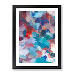 Come As You Are Abstract Framed Print for Living Room Bedroom Home Office Décor, Wall Art Picture Ready to Hang, Black A3 Frame (34 x 46 cm)