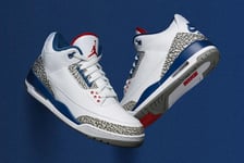 🔥 UK 15 EU 50.5 US 16 ~ Air Jordan 3 Retro OG 2016 "True Blue" ~ 854262-106 🔥