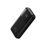 Baseus Comet Dual-Cable Digital Display Hurtiglading Power Bank 20000mAh, 22,5W - Svart