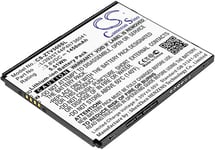 Kompatibelt med ZTE Blade Vantage 5, 3.8V, 1450 mAh