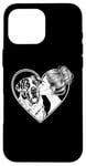 iPhone 16 Pro Max Saint Bernard Mom Dog Art Valentine's Day Heart Case