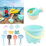 Plaything Digging Sand Kit Sandcastle Bucket Watering Kettle Beach Toys Set