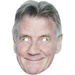 Michael Palin Celebrity Card Face Mask - Ready To Wear - Fancy Dress