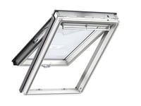 Fenêtre de toit à projection VELUX Confort Everfinish - polyuréthane L. 78 x H. 98 cm (GPU 0076 MK04)