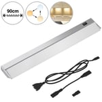 Lampe sous meuble 90 cm meuble de cuisine armoire barre 90 LED en aluminium