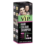 VIP 5-in-1 Hair Colour Shampoo - Black, 180ml