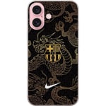 Apple iPhone 16 Genomskinligt Skal FC Barcelona