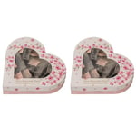 New English Teas Heart Shaped Tea Box Gift for Valentines Day & Mothers Day (Pack of 2)