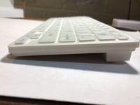 White Wireless MINI Keyboard and Mouse Set for 2012 Apple Mini Mac Computer