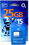 New O2 Sim Card Pay as you go SimCard .Mobile phone,Data WiFi Dongle,Routers UK