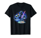 Star Wars: The Empire Strikes Back 40th Group Shot Galaxy T-Shirt