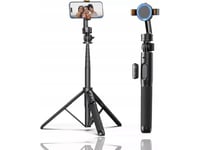 Selfie Stick Ulanzi Tripod Selfie Stick Tripod Pilot Bluetooth Monopod High 160Cm Magnetisk Integrerad Telefonhållare / Ulanzi / Sk-05