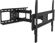 DELTACO väggfäste för TV/skärm, 37-70”, max 50kg, 3 leder, svart