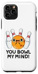 Coque pour iPhone 11 Pro You Bowl My Mind Jeu de mots de bowling amusant